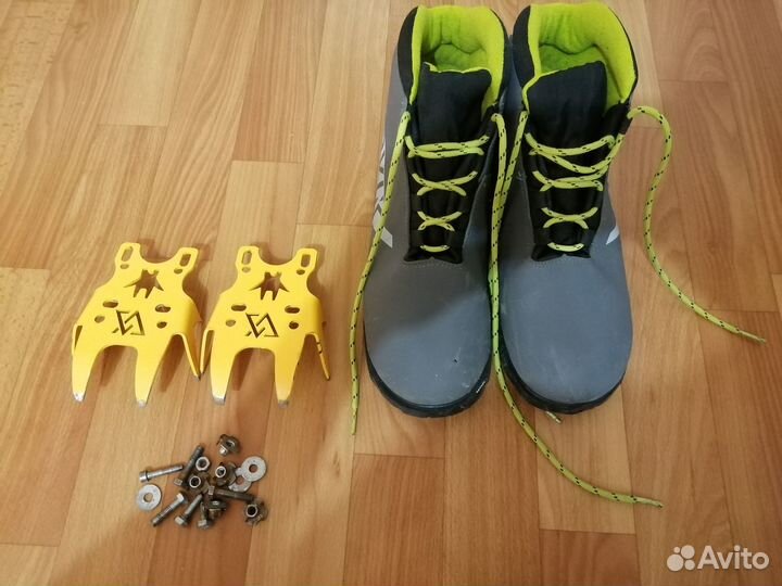 Ледовые ботинки с передней пластиной