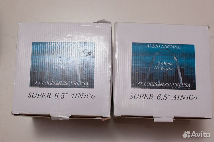 Audio Nirvana Super 6.5” Alnico динамики шп