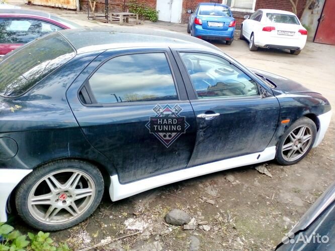 Накладки на пороги GTA Alfa Romeo 156