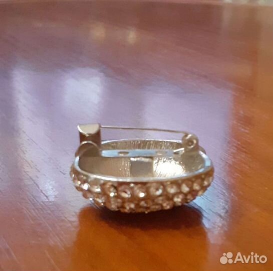 Брошь panda со стразами