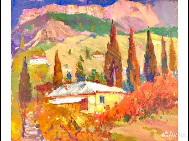 Картина маслом от крымского художника