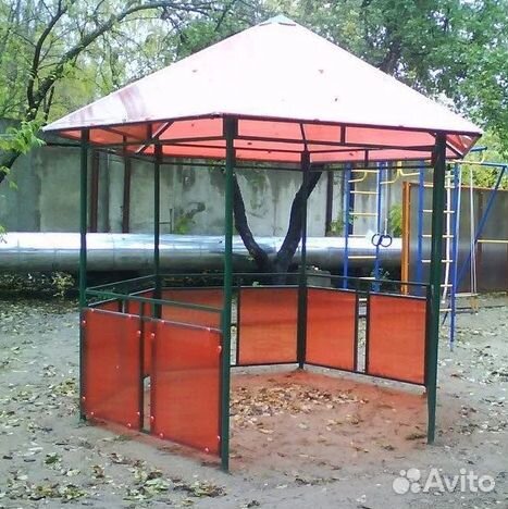 Беседка металлическая