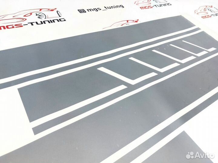 Наклейки AMG Edition на G-Class W463 Серый графит