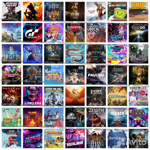 Игры на Playstation VR2 PS5