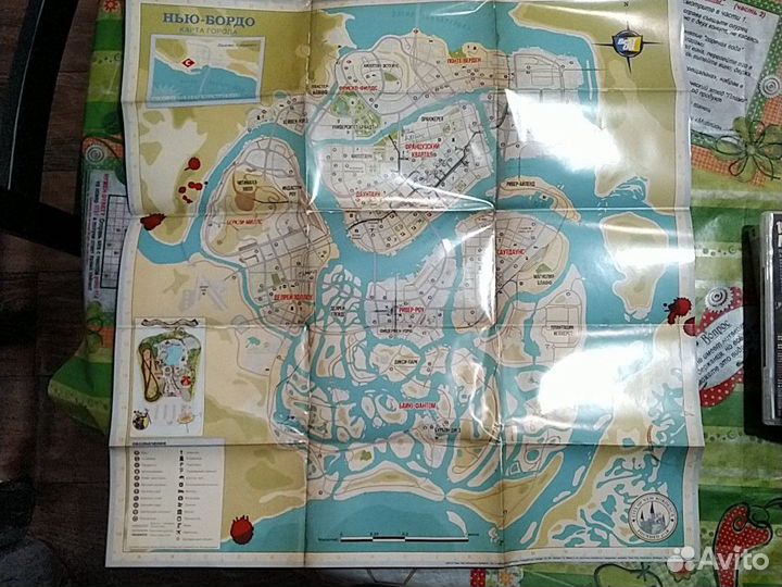 Карта из игры Mafia 3