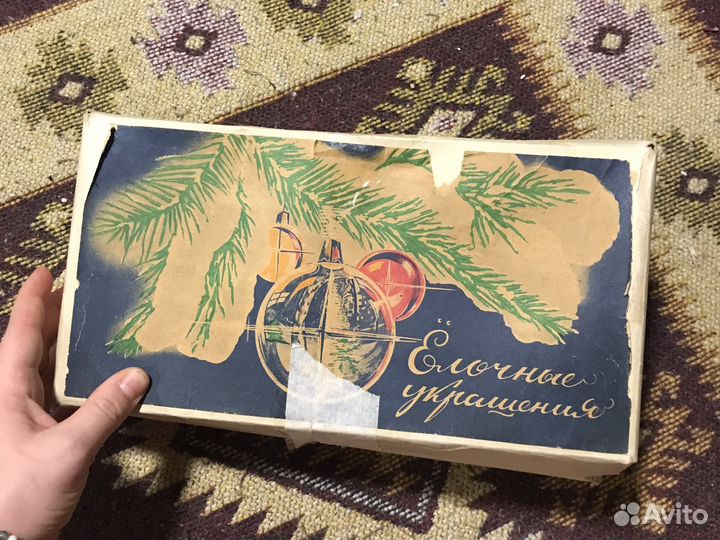 Елочные украшения СССР