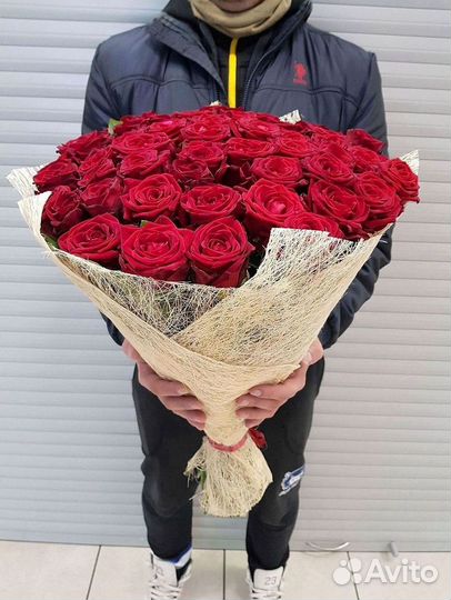Букет роз 101 роза 51 роза