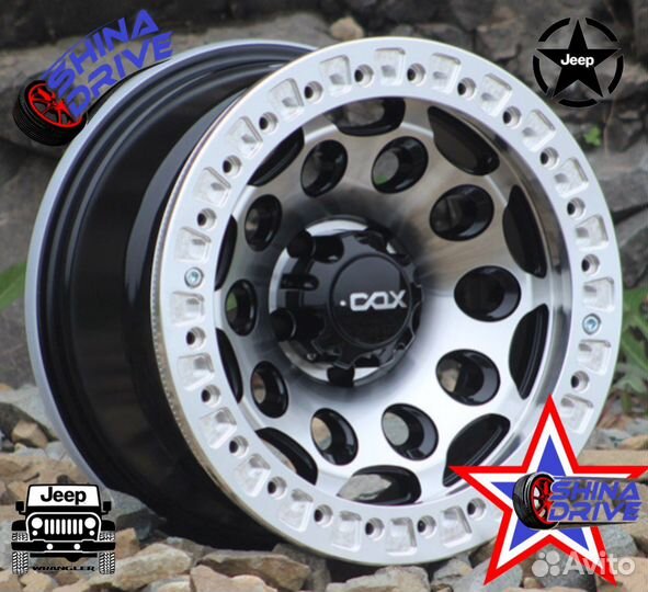 Диски Jeep COX Beadlock R17 5x127 Black Groove