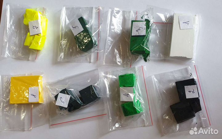 Красители жирорастворимые. Сухие красители в кубик