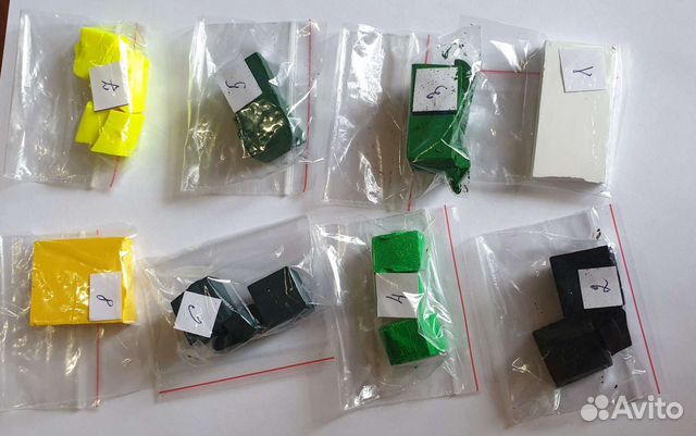 Красители жирорастворимые. Сухие красители в кубик