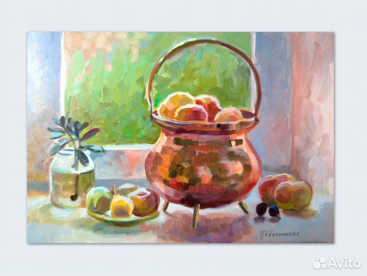 Картина маслом на холсте 40Х60 см