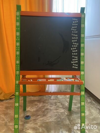 Мольберт детский двухсторонний