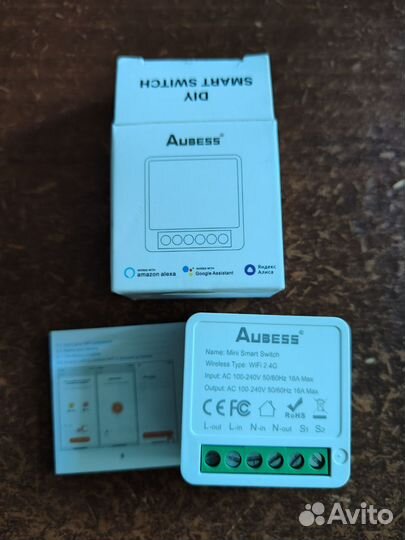 Умное wifi реле tuya