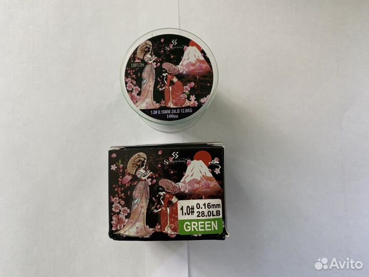 Плетеный шнур 100 метров. X8-0,16 мм