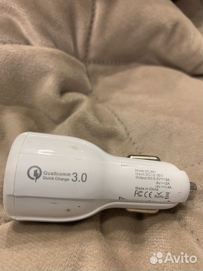 Адаптер универсальный прикуриватель автомобиля