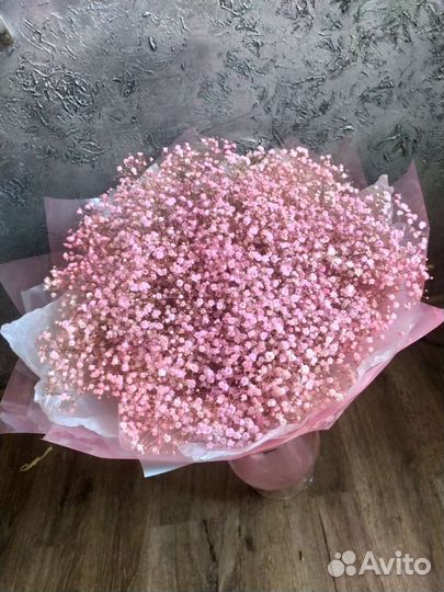 Букет из Гипсофилы