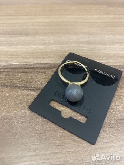 Кольцо с натуральным камнем, Pilgrim