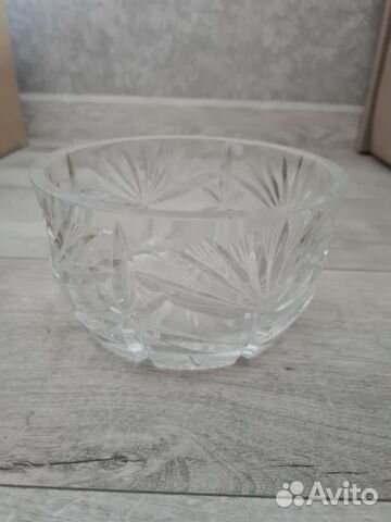 Хрустальный салатник СССР
