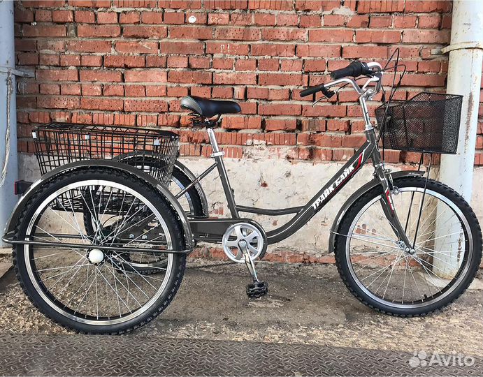 Трехколесный взрослый велосипед Трайк Байк