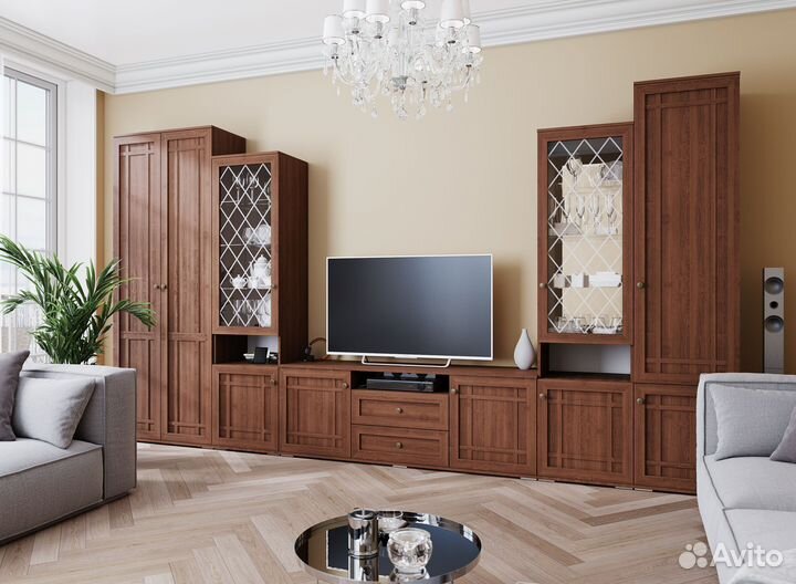 Тумба под тв с полкой