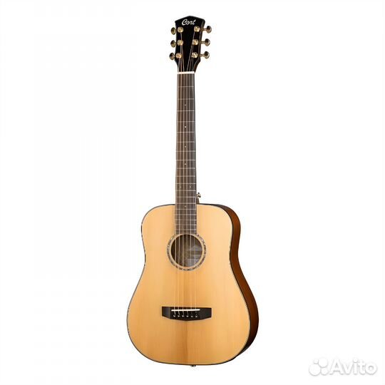 Электроакустическая гитара Cort Gold-mini-F-wcase