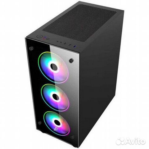 Компьютерный корпус 1stplayer fire dancing V3-A TG