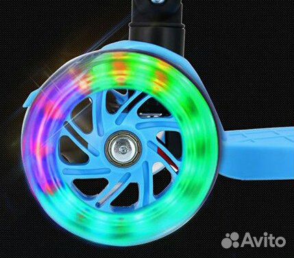 Самокат Scooter мини mini(Оригинал) с регулируемой