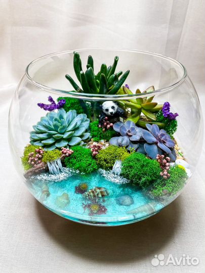 Флорариумы и моссариумы на заказ