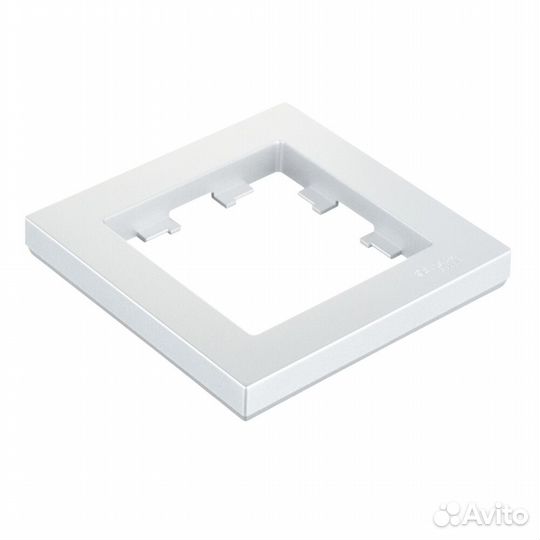 Рамка Systeme Electric AtlasDesign одноместная алюминий (ATN000301)