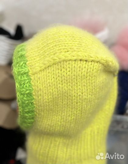 Шапка капор с манишкой