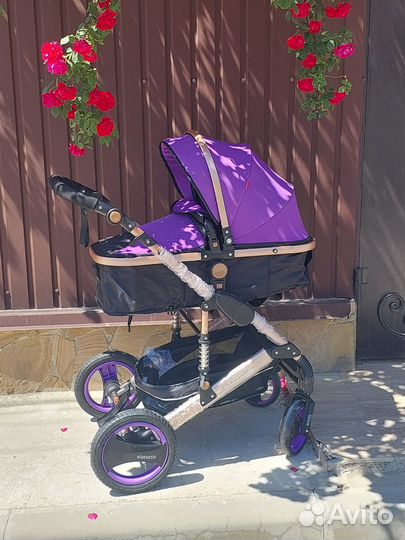 Коляска 2в1 Новая трансформер (Красивая)