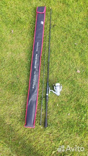 Спиннинг maximus zircon & катушка crossfire LT3000