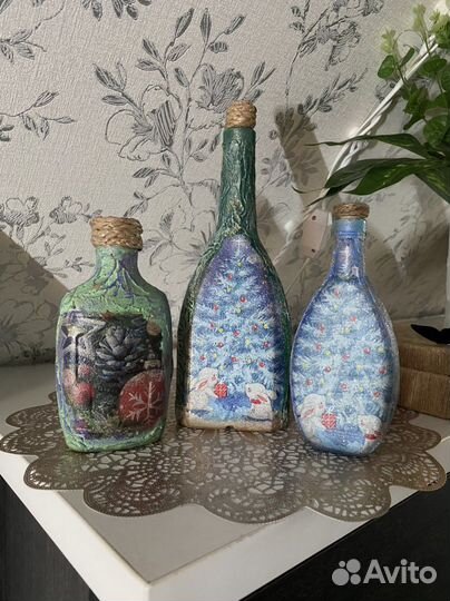 Декоративные бутылки