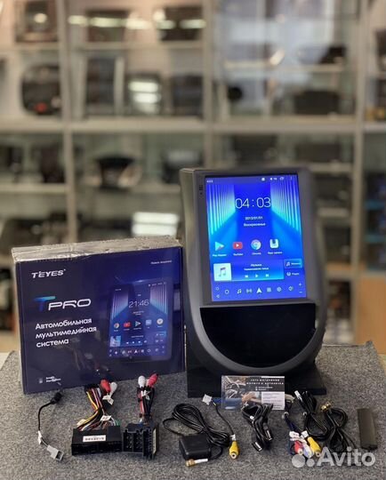 Штатная магнитола Kia Soul 2008-2014 Tesla style