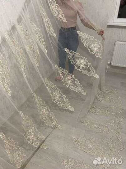 Шторы тюль бу