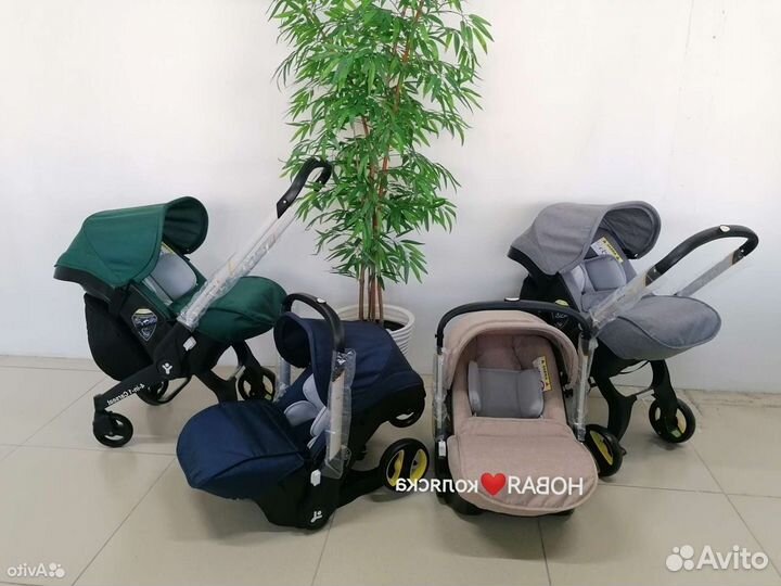 Коляска-автокресло FooFoo 4в1 (Doona+) новая