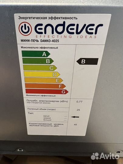 Mini печь danco-4025