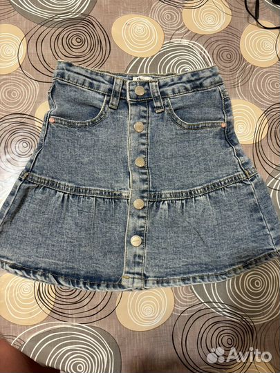 Юбка джинсовая