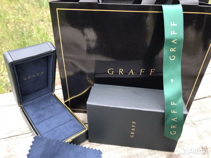 Коробка graff для двух колец