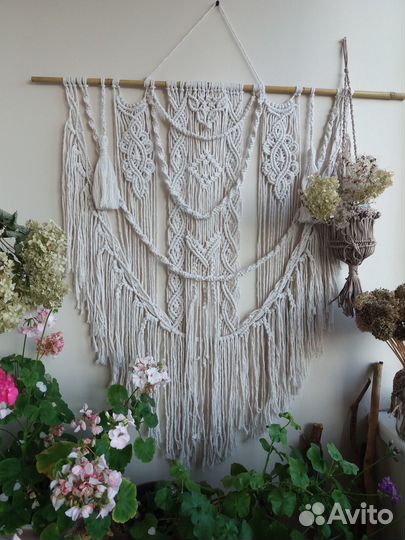 Макраме панно 