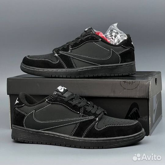 Nike Air Jordan 1 Low Travis Scott Black Phantom