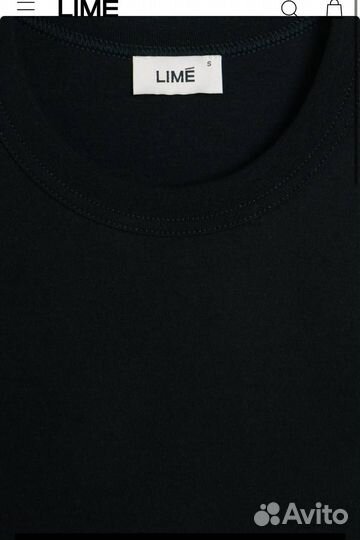 Футболка из хлопка Lime лайм