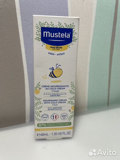 Mustela питательный крем с колд-коемом