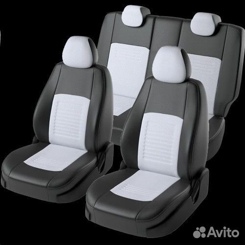 Чехлы на сиденье Skoda Rapid-1 с 09.2012г. /Volksw