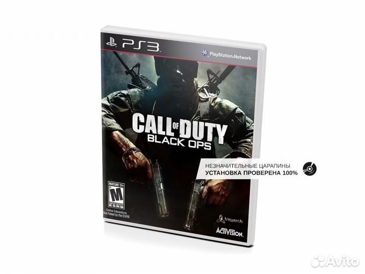 Call of Duty Black Ops, б/у, незнач.царап. (PS3)