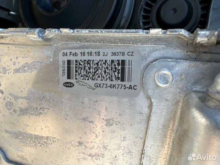 Интеркулер Jaguar Xf Х260 204DTD 2016