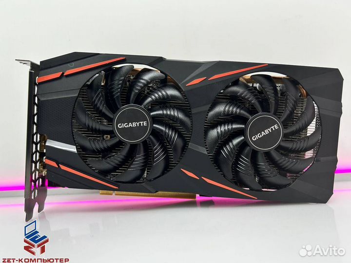 Видеокарта 8.0 Гб Gigabyte Radeon RX 580 Gaming