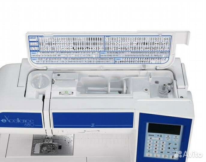 Elna excellence 680 новая, 2023г, гарантия