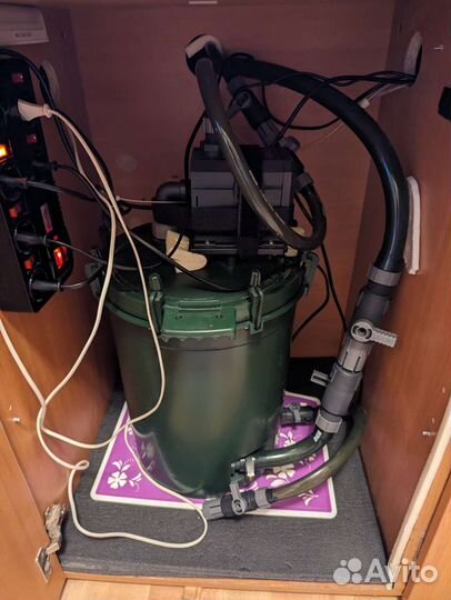 Аквариумы с тумбой светом, фильтры eheim