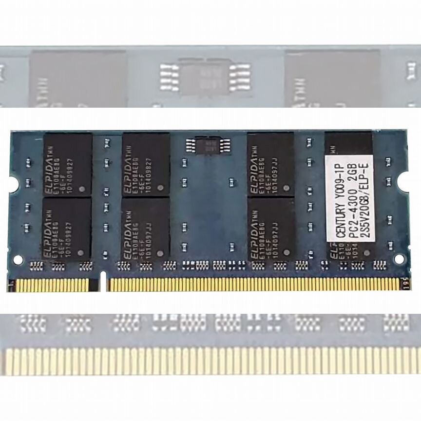 [2S5V20G8/ELP-E] Оперативная Память Elpida Ddr2 2gb 2s5v20g8/Elp-E